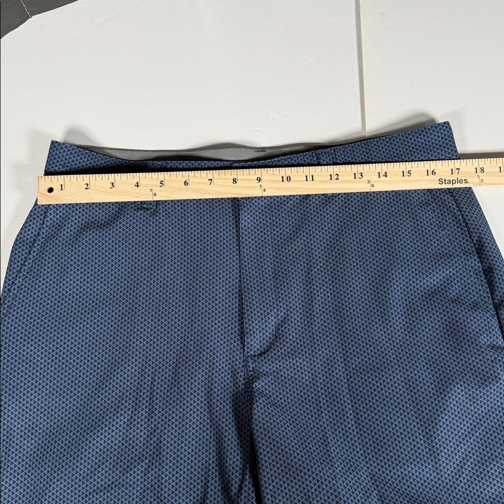 Ben Hogan Navy Patterned Flat Front Performance S… - image 4